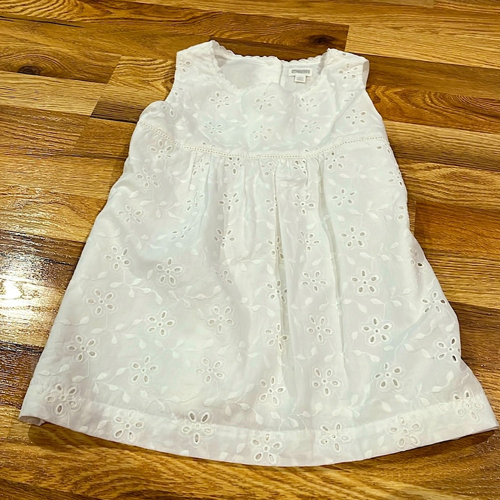 Gymboree Girls White Swing Shirt